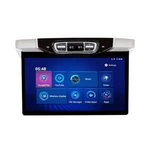 Monitor Ultra tipis Overhead mobil 15.6 inci, untuk Mercedes Display layar 1080P Video HD Digital layar TFT layar lebar