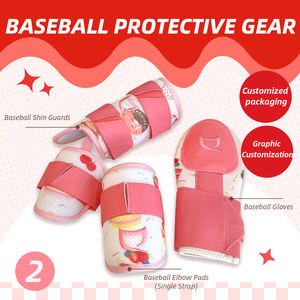 オーダーメイド野球プロテクターセット 野球レッグガード スライディングミット エルボーガード シンガード 野球用品一式 - Product Image 6