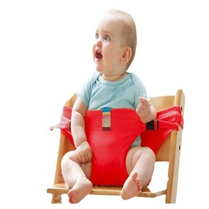Harnais d'alimentation pour bébé, ceinture de sécurité en tissu jaune, sangle de sécurité pour utilisation sur chaise pour nourrissons - Product Image 5