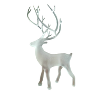 Impression 3D personnalisée, sculpture en ABS et nylon, cerf, processus SLA FDM SLS, prototype rapide, modèle pour le travail des bouteilles en plastique, service OEM
