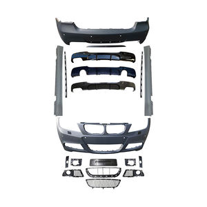 Kit Carrozzeria Stile M Tech, Paraurti Anteriore e Posteriore in PP, Aerodinamico per <span class=keywords><strong>BMW</strong></span> <span class=keywords><strong>Serie</strong></span> <span class=keywords><strong>3</strong></span> E90 <span class=keywords><strong>Berlina</strong></span> 2005-2011 - Product Image 2