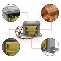 Transformateur d'isolation audio 12V 24V 230V 12V EI35 EI48 EI57 EI66, transformateur UPS 600VA