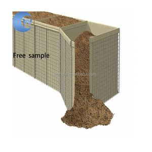 Bảo vệ hàng rào phòng thủ <span class=keywords><strong>bastions</strong></span> hàng rào nặng bunkers mạ kẽm chống cháy nổ bức tường cát cho các khu vực kiểm soát lũ - Product Image 4