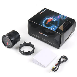 Voltmètre 12V pour compteur automobile, pour modifications automobiles, moteur pas à pas haute vitesse, 52mm universel, aiguille sept couleurs, instrument de course - Product Image 5