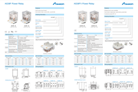 Relais de puissance miniature Asiaon AS38F 3Z haute puissance 30A 40A 12V-24V-110V-220V AC/DC usage général