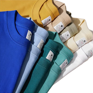 T-shirt d'été pour homme, 180 g/m², 100 % coton, manches courtes, imprimé en relief, coupe ample, décontracté, col rond, longueur normale - Product Image 3