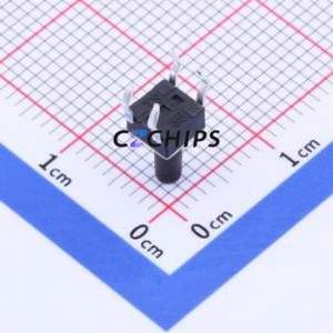 K2-1109DP-K3SW-04 Tactile Switch Through hole Component (THT)-4P,4.5x4.5mm Switch 1.8N Through Hole 4.5mm 4.5mm - Product Image 2
