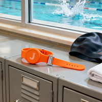 Mini-étiquette NFC RFID programmable, étanche et résistante aux intempéries, pour le contrôle d'accès des hôtels et les bracelets de paiement sans contact