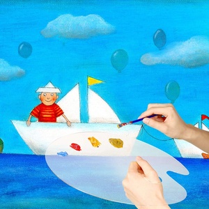 <span class=keywords><strong>Palette</strong></span> <span class=keywords><strong>de</strong></span> <span class=keywords><strong>peinture</strong></span> à l'huile transparente en acrylique, anti-adhésif ovale, 15.7x11.8 pouces, pour <span class=keywords><strong>peinture</strong></span> artisanale, bricolage, 1 ou 2 pièces - Product Image 4