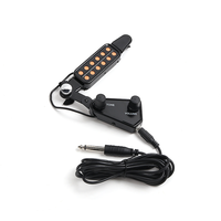 12 Hole Guitar Pickup - Sound Hole Magnetic Transducer (Guitar Accessories),Ready to Ship
