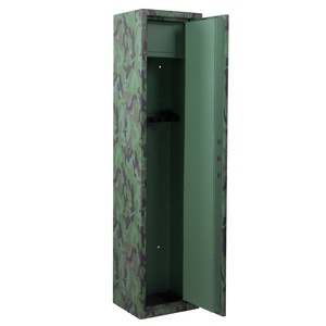 Whole <strong>Sale</strong> Military Color Lock Metal Customized <strong>Gun</strong> Safe <strong>Cabinet</strong> with Ammo Box - Product Image 2