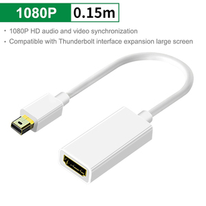 <span class=keywords><strong>Mini</strong></span> DisplayPort-HDアダプターMiniDPケーブルThunderbolt 2 4K 1080P HDTVコンバーター (MacBook Air 13 <span class=keywords><strong>Surface</strong></span> <span class=keywords><strong>Pro</strong></span>アダプター用) - Product Image 4
