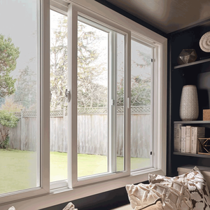 Ventana Corredera Horizontal Moderna de PVC, Doble Acristalamiento, Eficiente Energéticamente, para Apartamentos Residenciales, Suministro del Fabricante, para Sala de Estar - Product Image 2