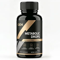 Suplemento Dietético de L-Carnitina para Adultos, 28 Días, para el Control del Peso, Apoyo al Metabolismo de Grasas, Sin Gluten, Natural, Marca Privada, Venta al Por Mayor OEM