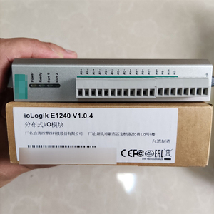 Módulo de E/S Remoto Ethernet IoLogik E1240, 8AI Modbus TCP 10/100Mbps, Servidor de E/S Remoto para Automatización Industrial - Product Image 1