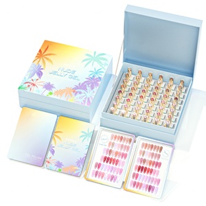 JTING - Juego de Esmaltes de Uñas en Gel de 48 Colores, Diseño de Tendencia de Verano, Colección Nude Jelly, con Caja de Regalo y Libro de Colores Gratis - Product Image 2