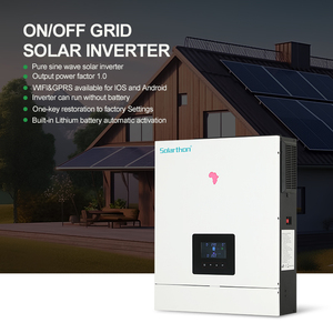 แบตเตอรี่ลิเธียมขายดี พลังงานแสงอาทิตย์ 4200W 6200W 60V 240V 450V 500V อินพุต 220V 230V เอาท์พุต ระบบพลังงานแสงอาทิตย์แบบเชื่อมต่อกับระบบไฟฟ้า - Product Image 4