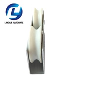 Vente directe usine : Rails et roulettes pour portes et fenêtres coulissantes à double roulement, en alliage d'aluminium à rainure en U, accessoires durables
