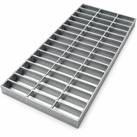 Grille de sol en acier galvanisé de haute qualité pour applications extérieures, grille en acier inoxydable pour sol en béton, couvercle de grille métallique en acier