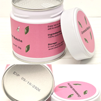 Vente en gros de poudre de matcha de qualité cérémonielle japonaise en boîte de 30g