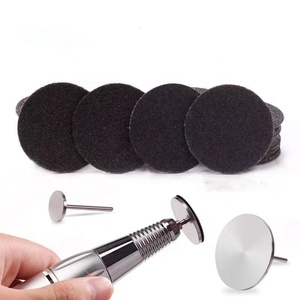 Nail Art Sanding Ring mang UV Gel Nail Polish Remover điện mài đầu cát mang với giấy nhám - Product Image 3