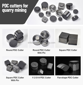 قاطع <span class=keywords><strong>PDC</strong></span> من Drillsoltek طراز 1308 1313 لعام 2026، قاطع ألماس متعدد البلورات مدمج للاستخدام في التعدين ورؤوس الحفر - Product Image 1