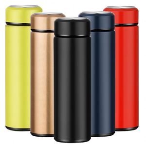 500ml Stainless Steel Luxury Vacuum Insulated Thermos Cup <b>Double</b> <b>Walled</b> Travel Thermo Coffee <b>Mug</b> Water Bottle With Custom Logo - Product Image 3