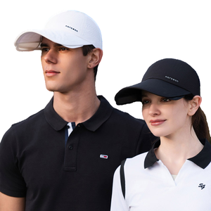 หมวกเบสบอลลายทางสปอร์ตสำหรับผู้หญิง แห้งเร็ว ปีกกว้าง ปรับได้ ป้องกันแสงแดด ลายเสือดาว เหมาะสำหรับฤดูร้อนและตกปลา - Product Image 1