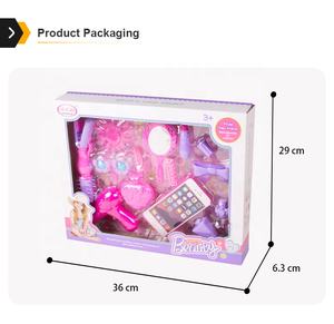 Casa del gioco del <span class=keywords><strong>giocattolo</strong></span> del telefono mobile di bellezza set dress up delle ragazze dei capretti giocattoli con specchio - Product Image 5