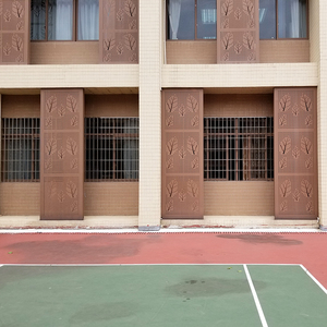 गर्म बेच अग्निरोधक छिद्रित शीट धातु एल्यूमीनियम सजावट मुखौटा पैनलों के निर्माण के लिए - Product Image 4