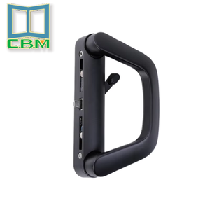 Poignée <span class=keywords><strong>de</strong></span> <span class=keywords><strong>porte</strong></span> <span class=keywords><strong>coulissante</strong></span> en alliage d'aluminium, style australien <span class=keywords><strong>de</strong></span> luxe, simple et double face, pour portes solides <span class=keywords><strong>de</strong></span> villas modernes et balcons - Product Image 2