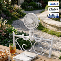 Ventilateur rafraîchissant suspendable pour poussette, mini ventilateur portable flexible sur trépied, rechargeable par USB, haute qualité, pour bureau et camping