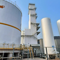 Usine de séparation d'air par oxygène liquide cryogénique 250-300 tonnes par jour pour centre d'approvisionnement en gaz industriel