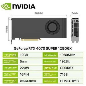 Para RTX <span class=keywords><strong>4060</strong></span> Ti 16 GB Turbo Edition GDDR6 de Escritorio, Nuevo Ventilador <span class=keywords><strong>3060</strong></span>/3070/3080/<span class=keywords><strong>4060</strong></span>/4070 Ti 12 GB - Product Image 3