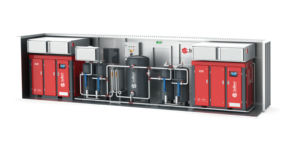 Ensemble <span class=keywords><strong>de</strong></span> <span class=keywords><strong>compresseur</strong></span> d'air conteneurisé clé en main, comprend tous les tuyaux et équipements électriques, il suffit <span class=keywords><strong>de</strong></span> brancher et <span class=keywords><strong>de</strong></span> démarrer - Product Image 3