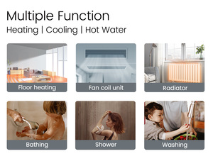 OEM 9kW R32 Air Source Heat Pump EVI Solar Heating & Cooling Hot Water <b>Heater</b> With A+++ <b>Energy</b> <b>Efficiency</b> R32 Dc Split - Product Image 4