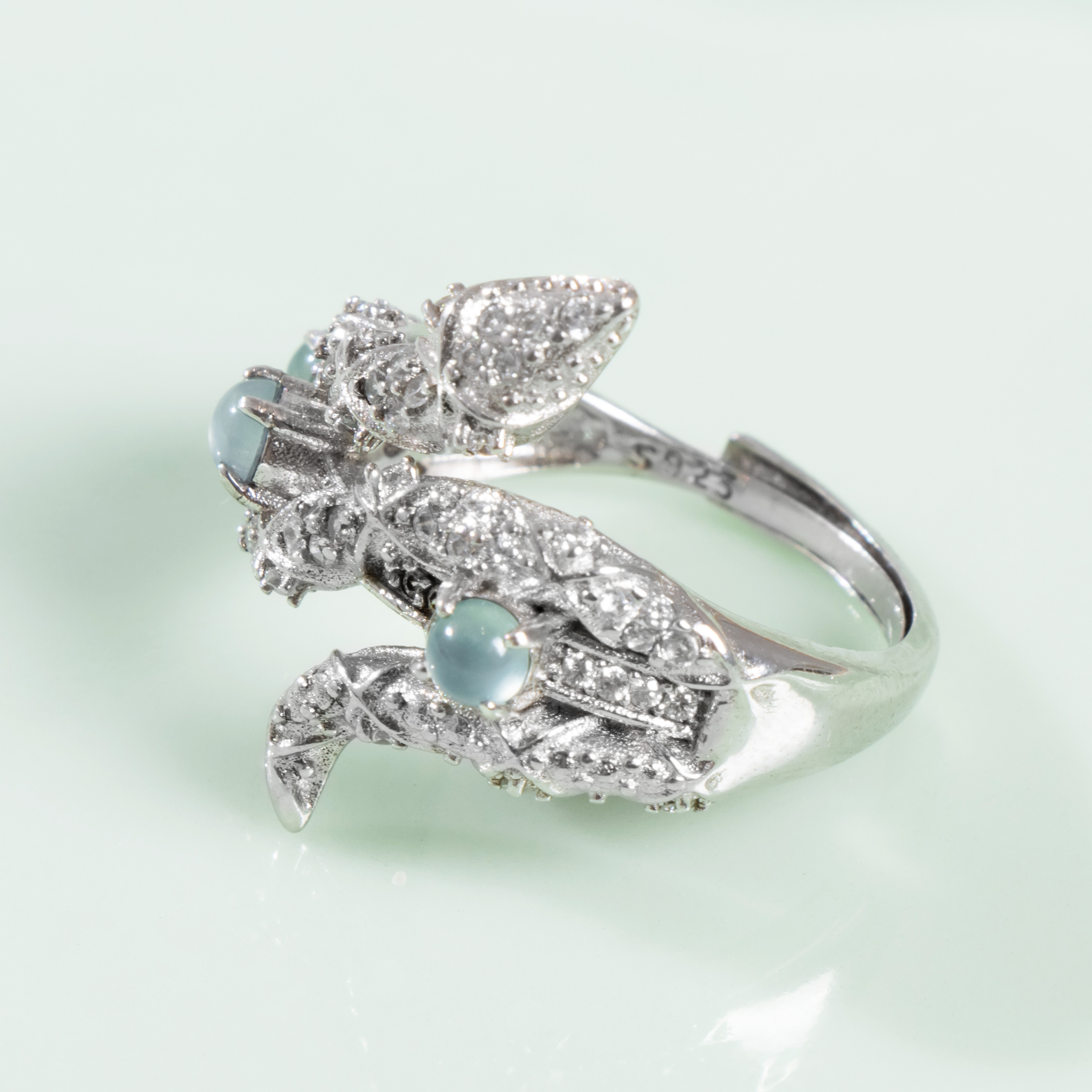 ring semi mounts 925 sterling silver