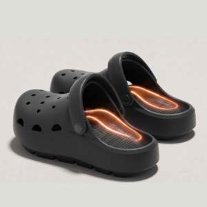 Sandalias de jardín de EVA azul claro de verano <span class=keywords><strong>con</strong></span> plataforma gruesa, ventiladas, de punta cerrada, <span class=keywords><strong>con</strong></span> correa en el talón, transpirables y antideslizantes - Product Image 3