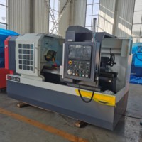 Riel duro grande automático CK6150 Motor único 8-Axis GSK Control Cama plana Torno CNC horizontal de frecuencia variable de tres velocidades