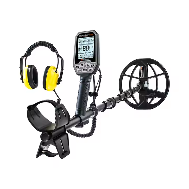 S63 Multi-Frequency Metal Detector Professional Waterproof Deep Search Metal Detector Best Treasure Hunting Hand Metal Detector