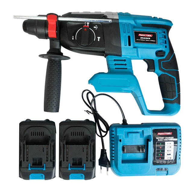 Wholesale 21V Cordless Mill Hammer Professional Crusher  Power Manufacturer Supply Mechanic Rotary Hammers Tool Set