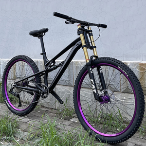 Beste Aluminium Stalen Dubbele Schijfrem 21 Snelheid 27.5 Fiets Full-Suspension Mtb, Mountainbike Bicicleta Rodado