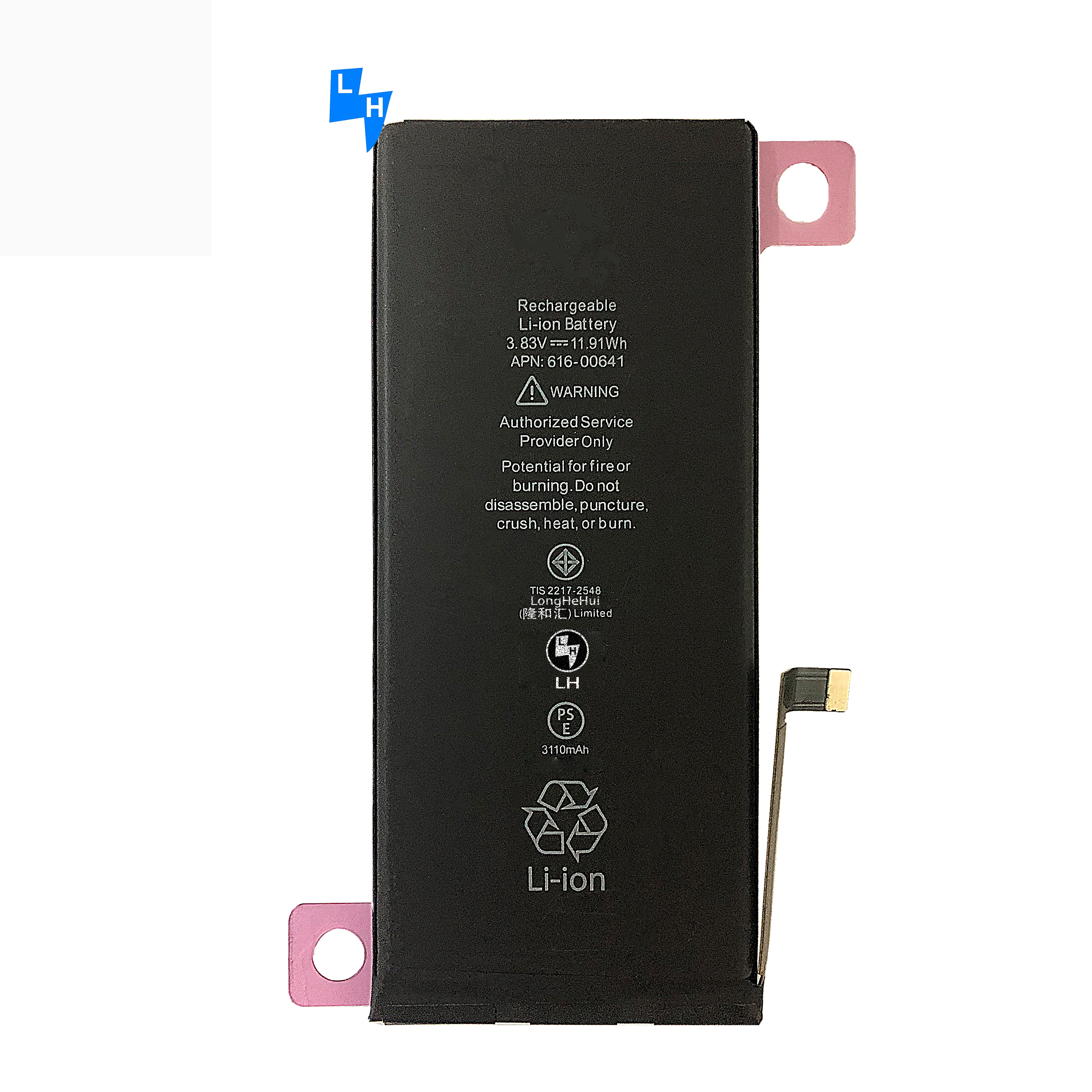 Аккумулятор для мобильного телефона iphone 11, аккумулятор 3110 мАч