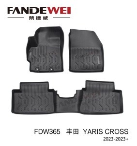 Alfombrillas de coche impermeables inodoras para <span class=keywords><strong>TOYOTA</strong></span> YARIS CROSS - Product Image 2