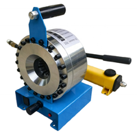 Pince à sertir hydraulique portable efficace à 8 matrices pour la fabrication de produits en caoutchouc