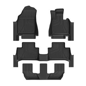 Tapis de voiture SUV imperméable de luxe 5D TPE tapis de sol de voiture tapis de cargaison pour 2022-2025 <span class=keywords><strong>Volvo</strong></span> XC90 RHD tapis de coffre - Product Image 1