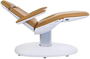Cammello arancione trattamento medico elettrico Spa lettino di bellezza per il viso lettino da massaggio con telecomando a mano