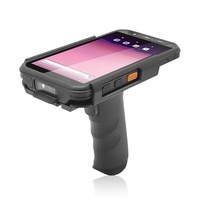 Terminal de données mobile PDA Android 12 de 5,7 pouces avec lecteur RFID UHF MTK6765, lecteur de codes-barres portable, terminal de données IP67 en stock