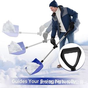 Pala de Plástico PP para Nieve Pesada de Uso Exterior con Mango Auxiliar para Granos, Directo de Fábrica - Product Image 4