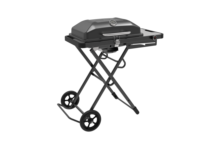 Meilleures ventes : Barbecue à gaz portable réglable sur chariot, avec zone de cuisson surdimensionnée et pliable pour l'extérieur